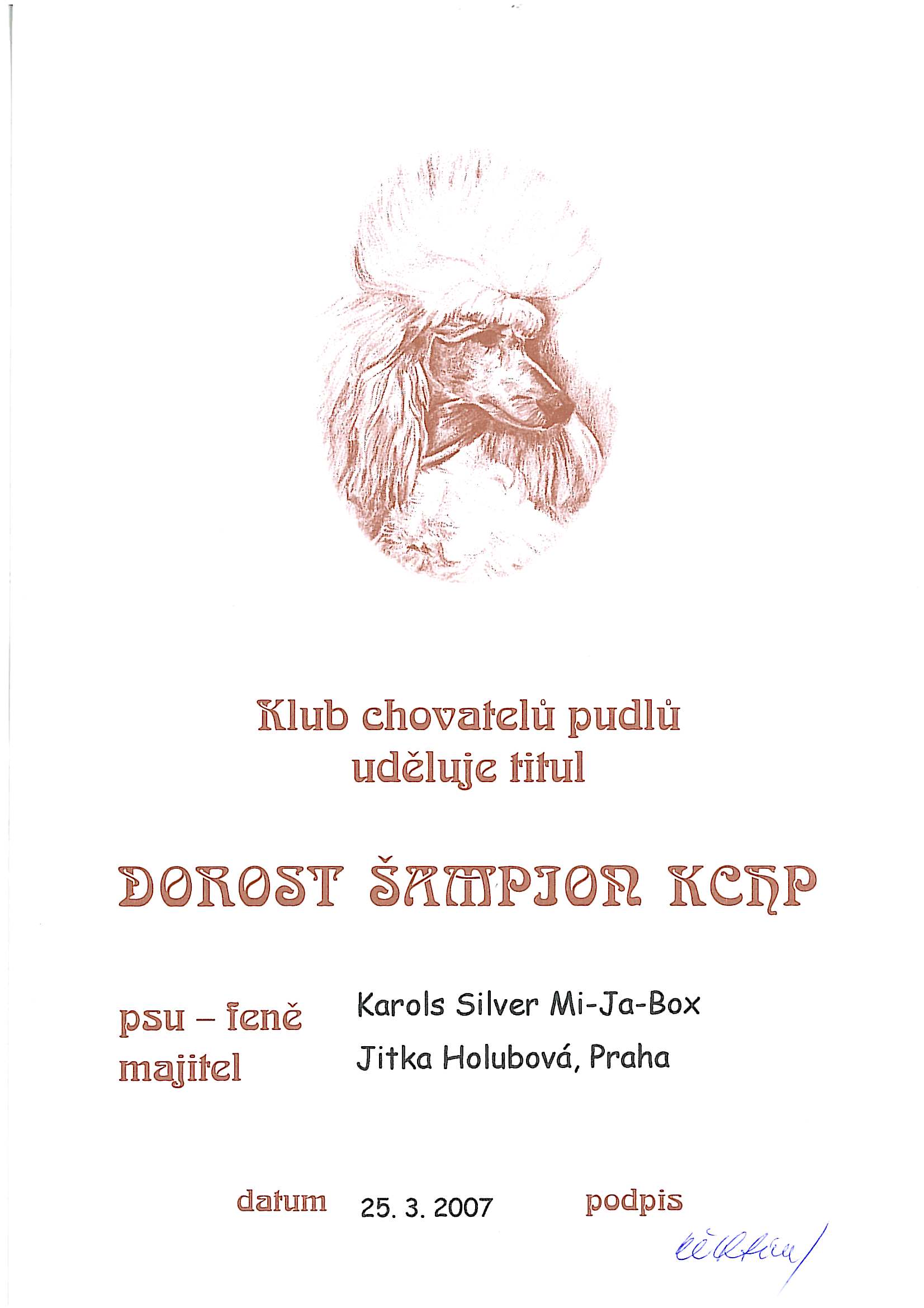 Kája - Dorost šampion KCHP.jpg